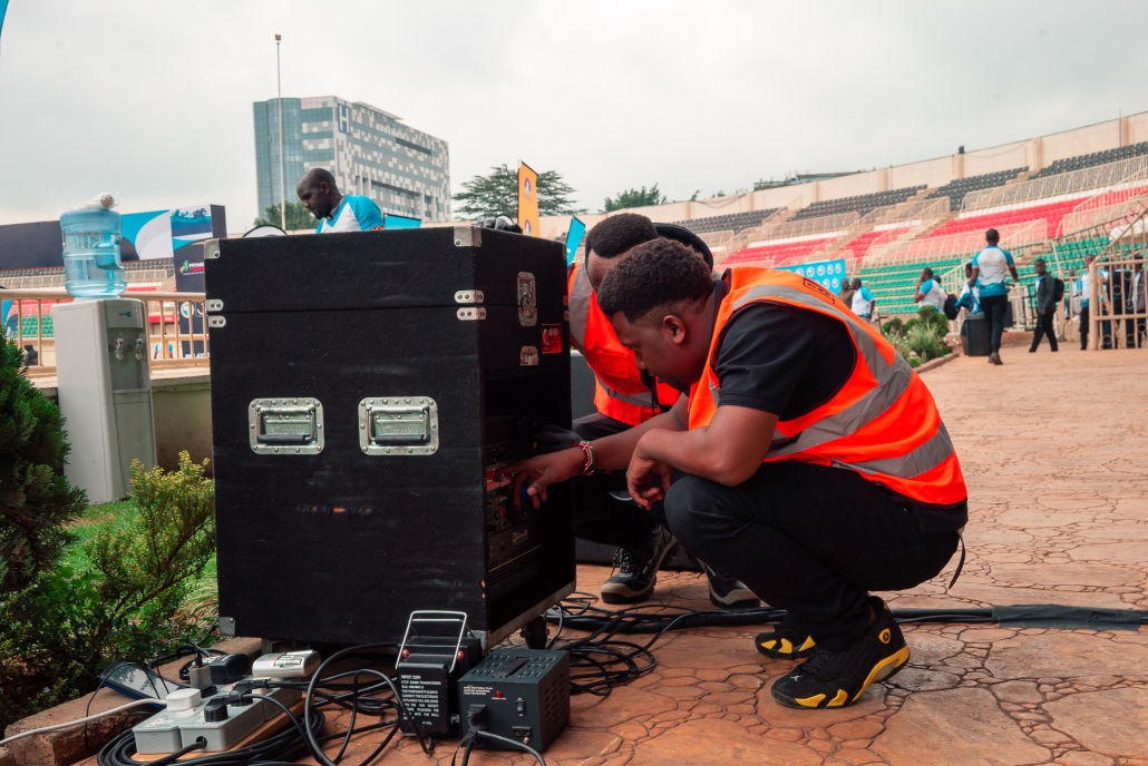 Sound System Setup for Outdoor Events
