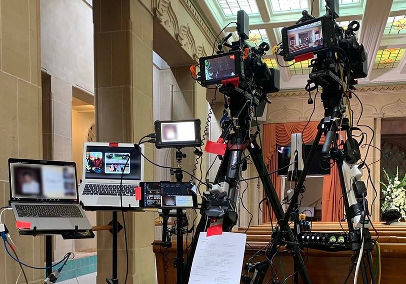 Virtual Corporate Event support