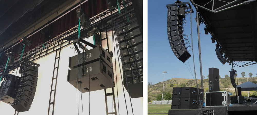 Sound System Setup for Outdoor Events