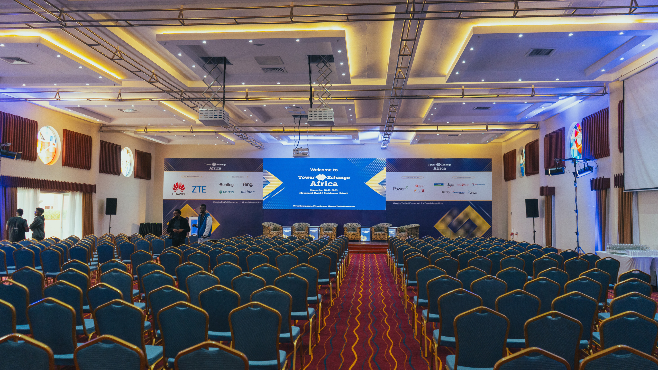 Handling Event Logistics for Large Audiences