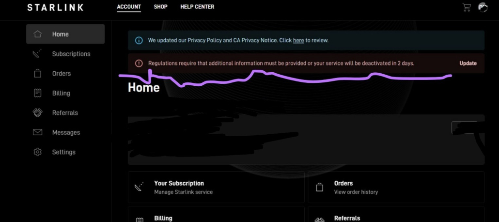 Starlink Account Verification in Kenya